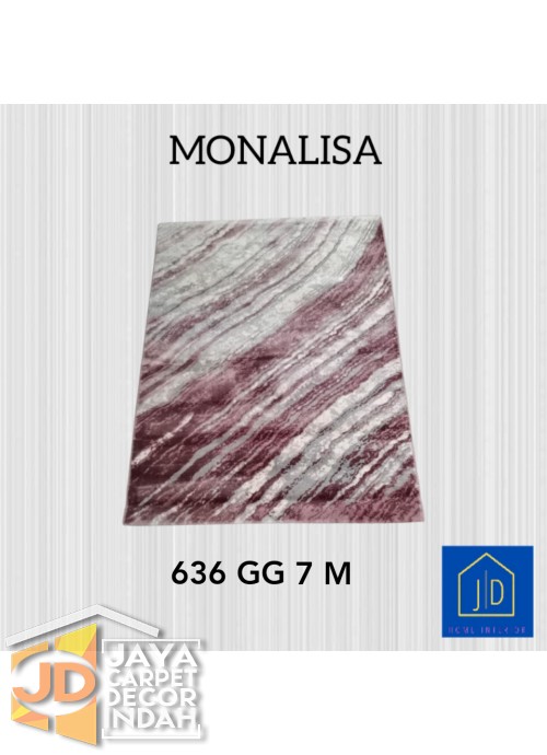 Karpet Permadani Monalisa 636 GG 7 M Ukuran 120x160, 160x230, 200x300, 240x340